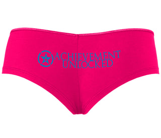 Achievement Unlocked - Fuchsia Boyshort
