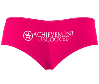 Achievement Unlocked - Fuchsia Boyshort