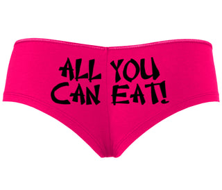 All You Can Eat Chinese Takaway Style - Fuchsia Boyshort