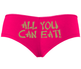 All You Can Eat Chinese Takaway Style - Fuchsia Boyshort