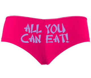 All You Can Eat Chinese Takaway Style - Fuchsia Boyshort