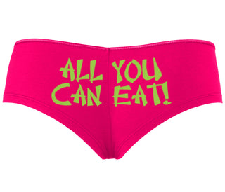 All You Can Eat Chinese Takaway Style - Fuchsia Boyshort