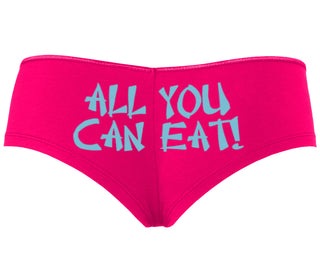 All You Can Eat Chinese Takaway Style - Fuchsia Boyshort