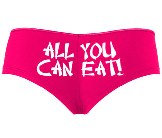 All You Can Eat Chinese Takaway Style - Fuchsia Boyshort