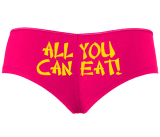 All You Can Eat Chinese Takaway Style - Fuchsia Boyshort