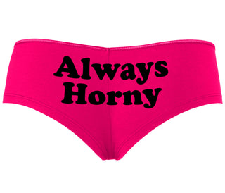 Always Horny - Fuchsia Boyshort