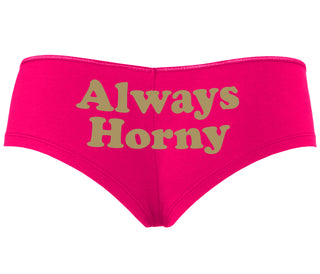 Always Horny - Fuchsia Boyshort