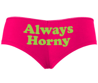 Always Horny - Fuchsia Boyshort