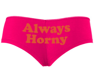 Always Horny - Fuchsia Boyshort