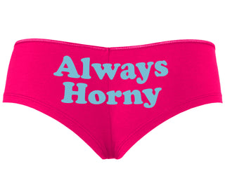 Always Horny - Fuchsia Boyshort