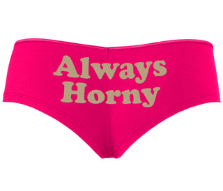 Always Horny - Fuchsia Boyshort