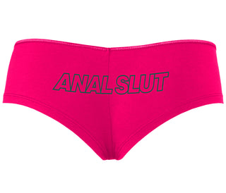 Anal Slut - Fuchsia Boyshort