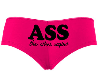 Ass The Other Vagina - Fuchsia Boyshort