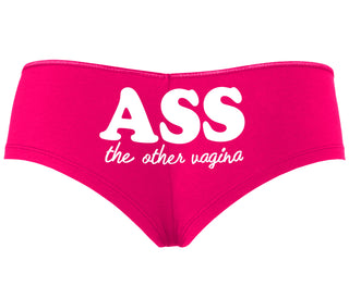 Ass The Other Vagina - Fuchsia Boyshort