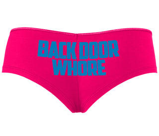 Back Door Whore - Fuchsia Boyshort