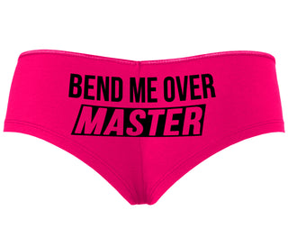Bend Me Over Master - Fuchsia Boyshort