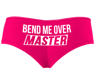 Bend Me Over Master - Fuchsia Boyshort