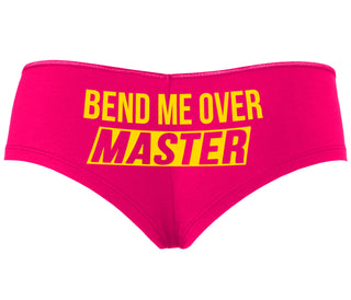 Bend Me Over Master - Fuchsia Boyshort