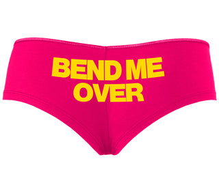 Bend Me Over - Fuchsia Boyshort