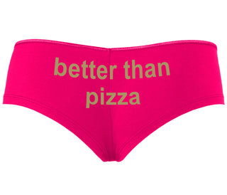 Better Than Pizza - Fuchsia Boyshort