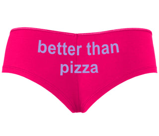 Better Than Pizza - Fuchsia Boyshort