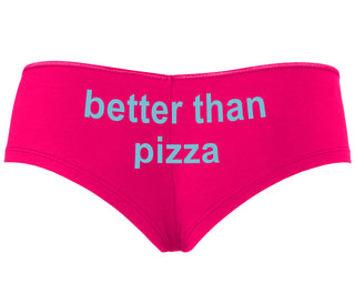 Better Than Pizza - Fuchsia Boyshort