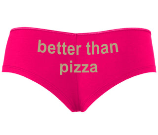 Better Than Pizza - Fuchsia Boyshort
