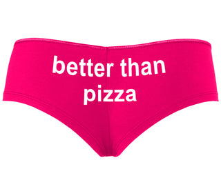 Better Than Pizza - Fuchsia Boyshort