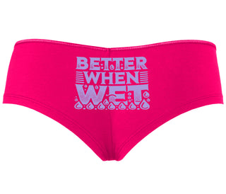 Better When Wet - Fuchsia Boyshort