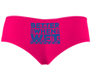 Better When Wet - Fuchsia Boyshort