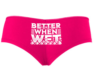 Better When Wet - Fuchsia Boyshort