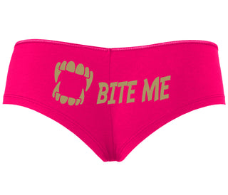 Bite Me - Fuchsia Boyshort