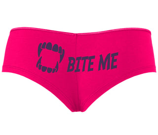 Bite Me - Fuchsia Boyshort
