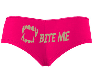Bite Me - Fuchsia Boyshort