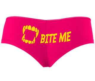Bite Me - Fuchsia Boyshort