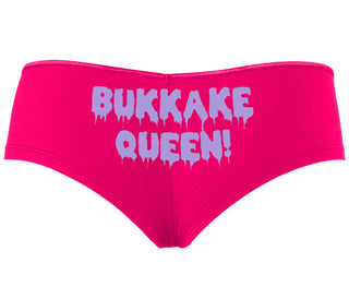 Bukkake Queen - Fuchsia Boyshort