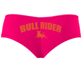 Bull Rider - Size Queen - Hotwife - Fuchsia Boyshort