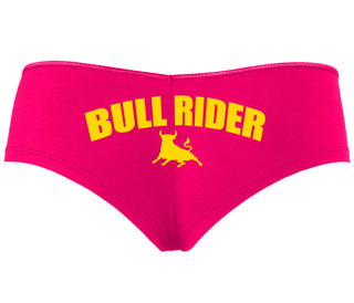 Bull Rider - Size Queen - Hotwife - Fuchsia Boyshort