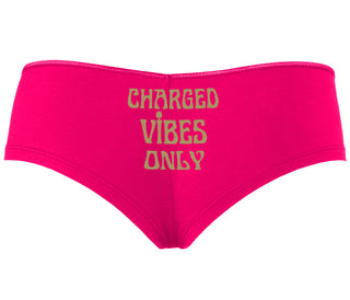Charged Vibes Only - Fuchsia Boyshort