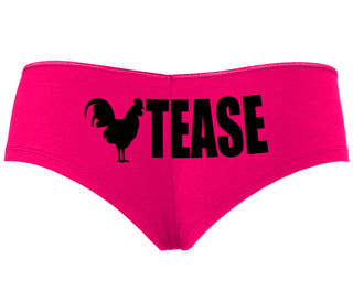 Cock Tease - Rooster - Fuchsia Boyshort
