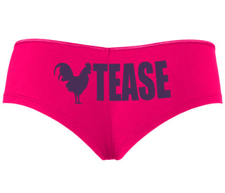 Cock Tease - Rooster - Fuchsia Boyshort