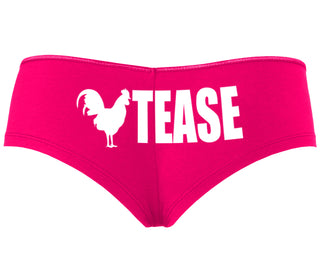 Cock Tease - Rooster - Fuchsia Boyshort