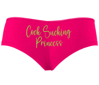 Cock Sucking Princess - Fuchsia Boyshort