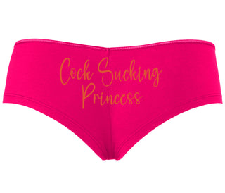 Cock Sucking Princess - Fuchsia Boyshort
