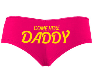 Come Here Daddy - Fuchsia Boyshort