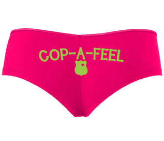 Cop A Feel - LEO Love - Fuchsia Boyshort