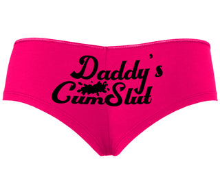 Daddy's Cumslut - Fuchsia Boyshort