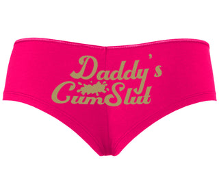 Daddy's Cumslut - Fuchsia Boyshort