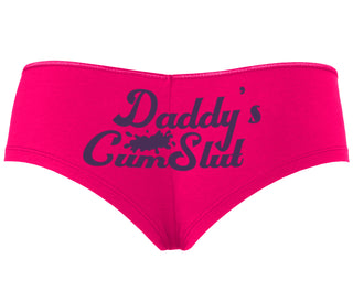 Daddy's Cumslut - Fuchsia Boyshort