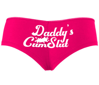 Daddy's Cumslut - Fuchsia Boyshort